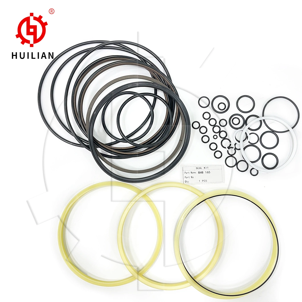 Hanwood Rhb165 for Excavator Hydraulic Breaker Parts Wear Oil Resistant Oil Seal Repair Kits