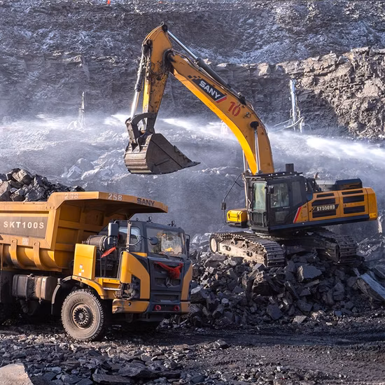 Sany fournisseur hydraulique nouvel achat pelle sur chenilles équipement de construction pelle fabrication minière