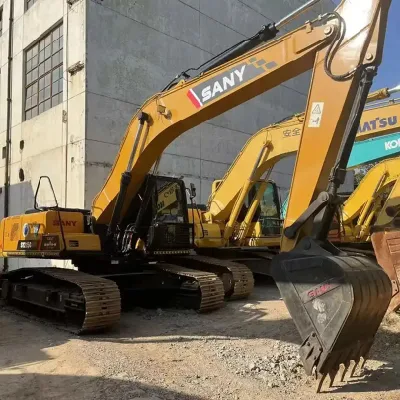 Fabriqué en Chine 21 tonnes moyen Sany Sy215c prix de l'excavatrice 215 Excavadora 215c 215c